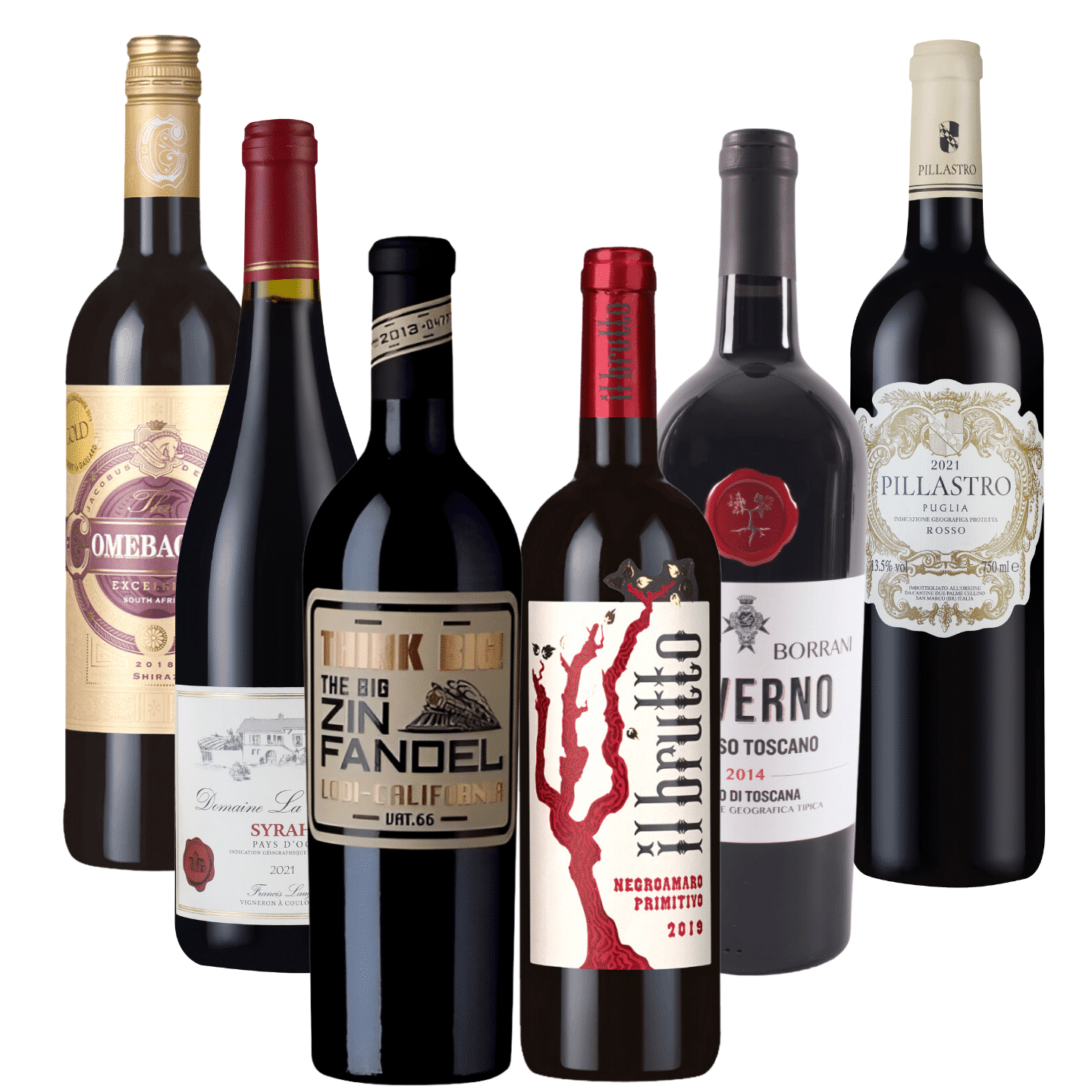 Mest Populære Rødvine En Smagskasse