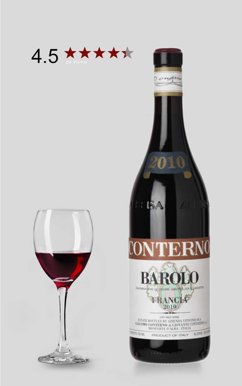Giacomo Conterno Barolo Cascina Francia 2010