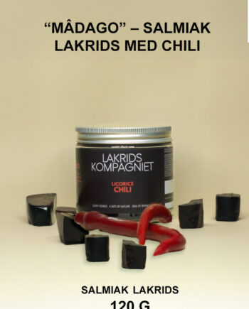 Mâdago  Salmiak Lakrids Med Chili 120g