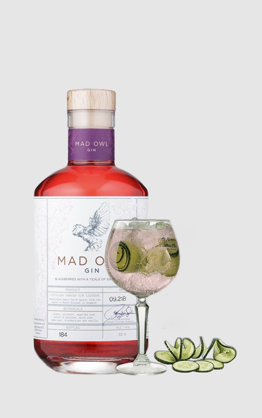 Mad Owl Gin Brombær  32  Alkohol