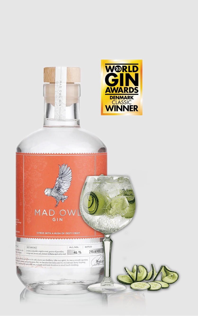 Mad Owl Gin Citrus  46  Alkohol