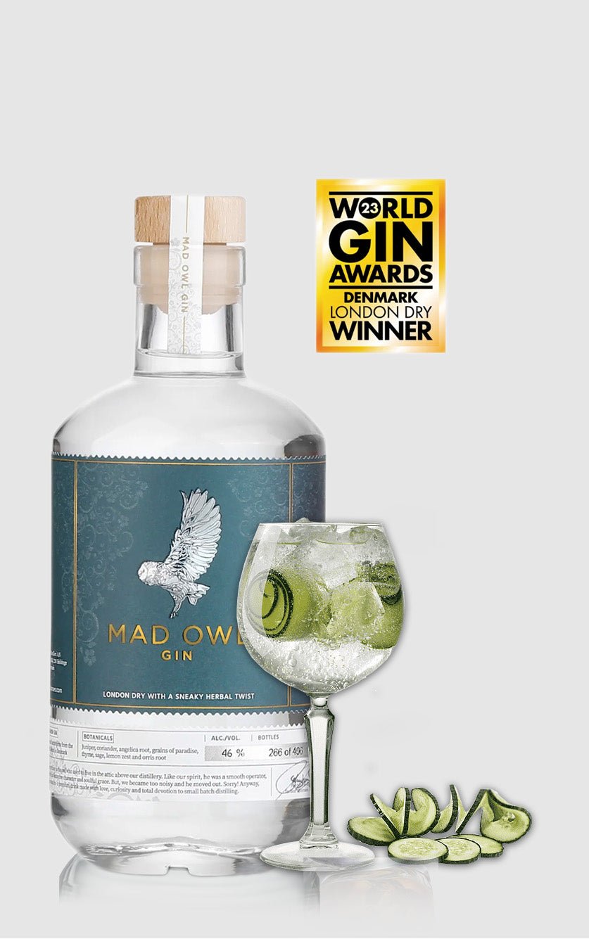 Mad Owl Gin London Dry  46  Alkohol