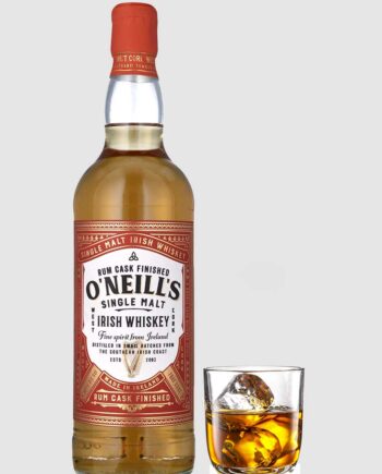 Neills Single Malt Rum Cask Finish Irish Whiskey